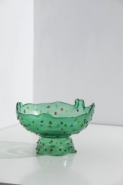 Stone Duo Bowl Green